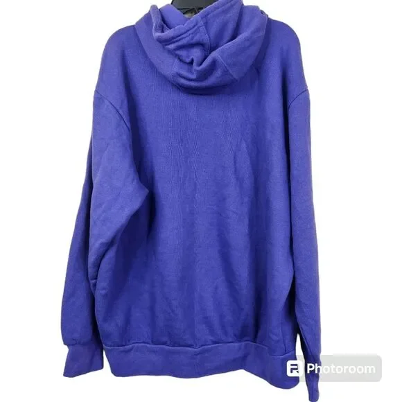 Lonsdale London Long Sleeve Embroidered Logo Pullover Hoodie Large - Picture 2 of 6